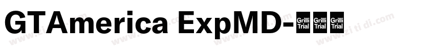 GTAmerica ExpMD字体转换